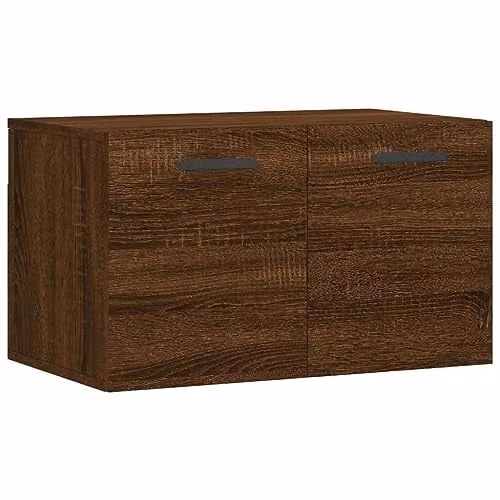 vidaXL Wall Cabinet in Brown Oak, W/D/H: 60 x 35 x 35 cm – 1