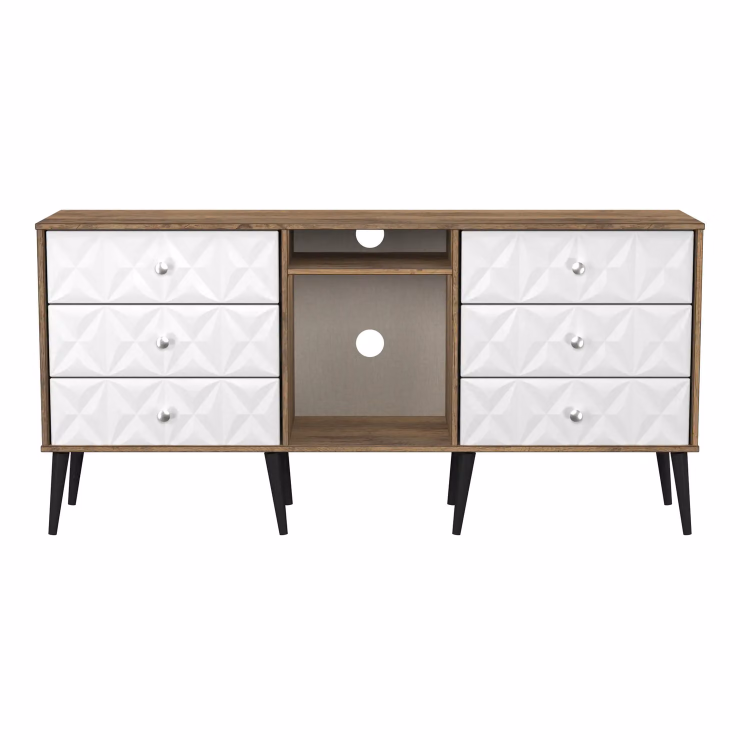 2 U Toledo 6 Drawer Sideboard in Dark Brown – 2