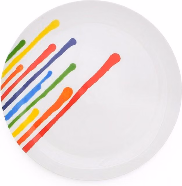 BlissHome Prue Leith Bone China Dinner Plate, White, Diameter: 28 cm