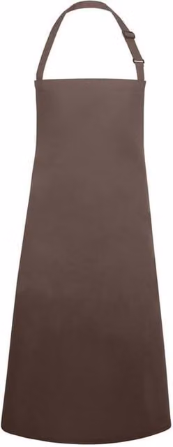 Karlowsky Pocket Buckle Bib Apron in Brown – 1