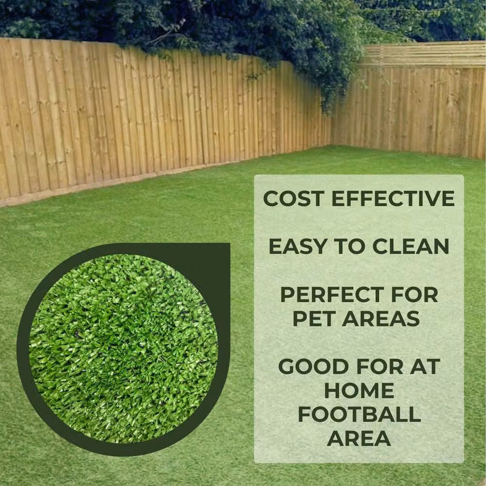Ark Mat 7mm Artificial Grass Green, W: 2 m x L: 14 m – 4