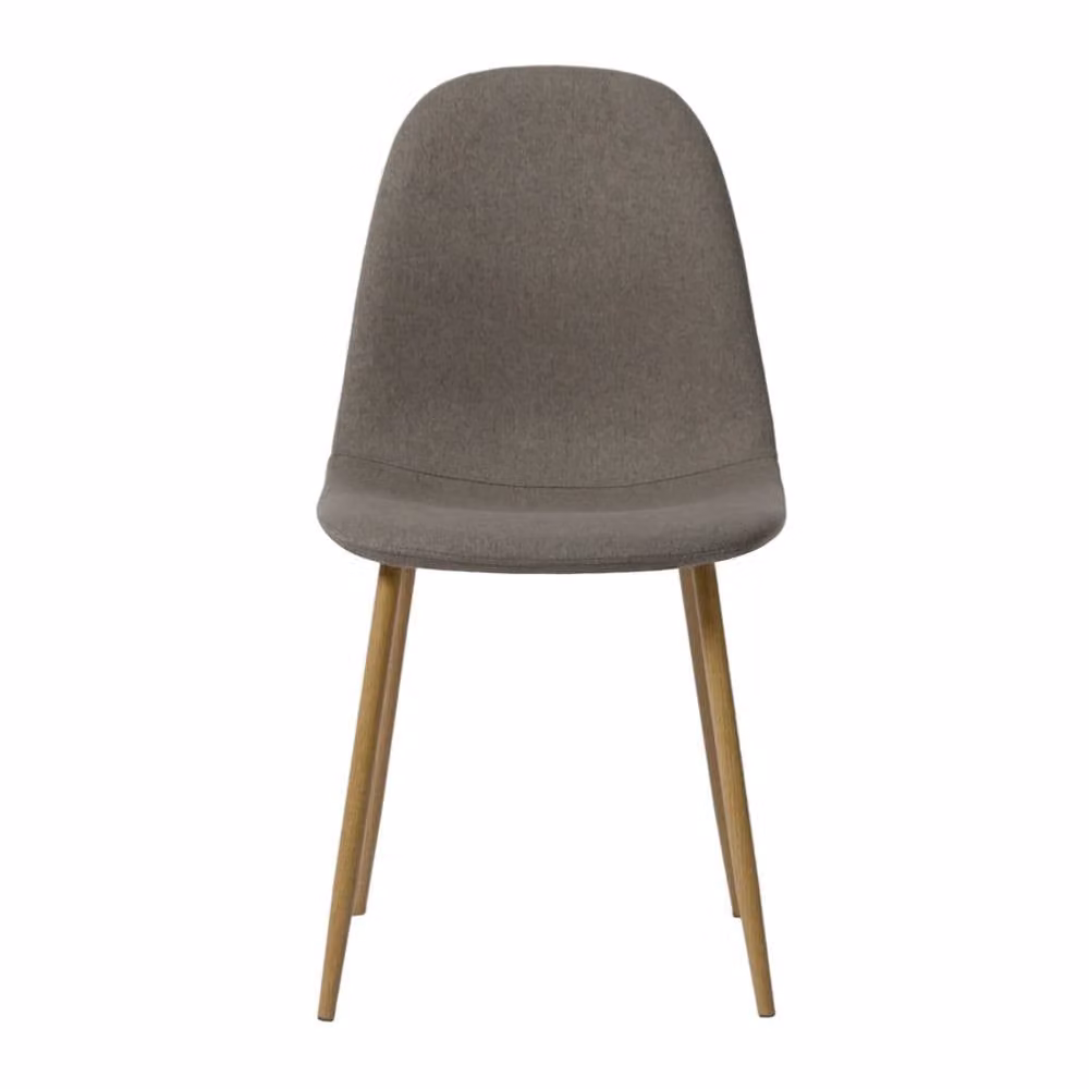 Home Garden Direct Asteria Set of 4 Modern Upholstered Dining Chairs in Grey – 3