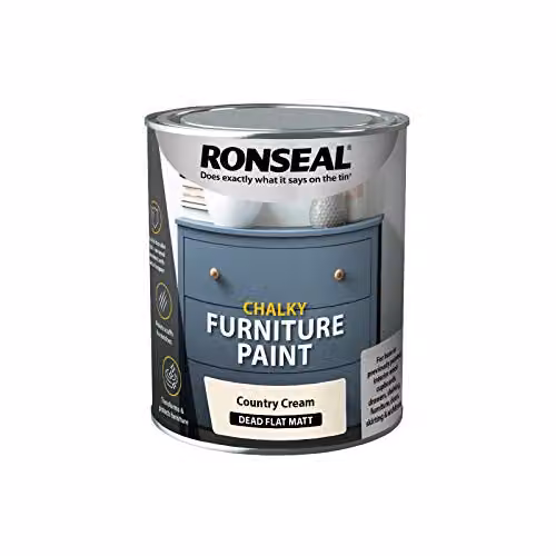 Ronseal Chalky Furniture Paint in Beige, 750 ml