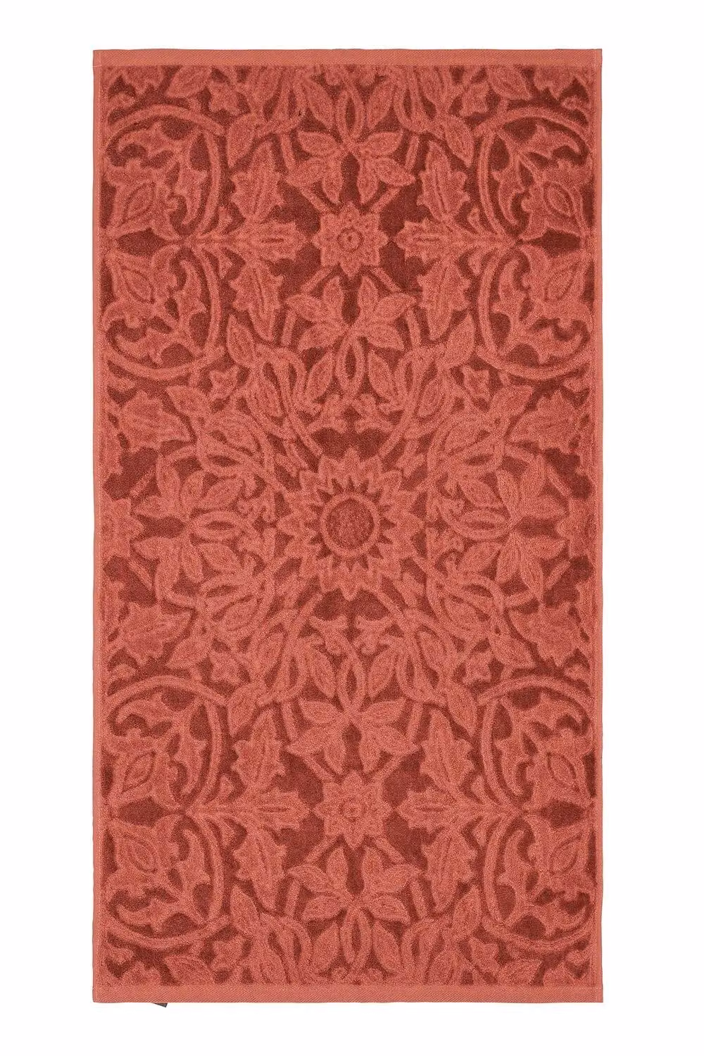 Morris & Co St James Red Floral Cotton Bath Towel – 3