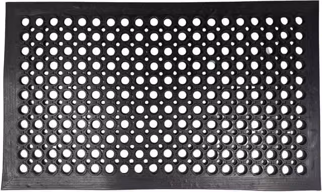 Ark Mat Heavy Duty Non-Slip Rubber Door Mat in Black, W/D: 150 x 90 cm – 1