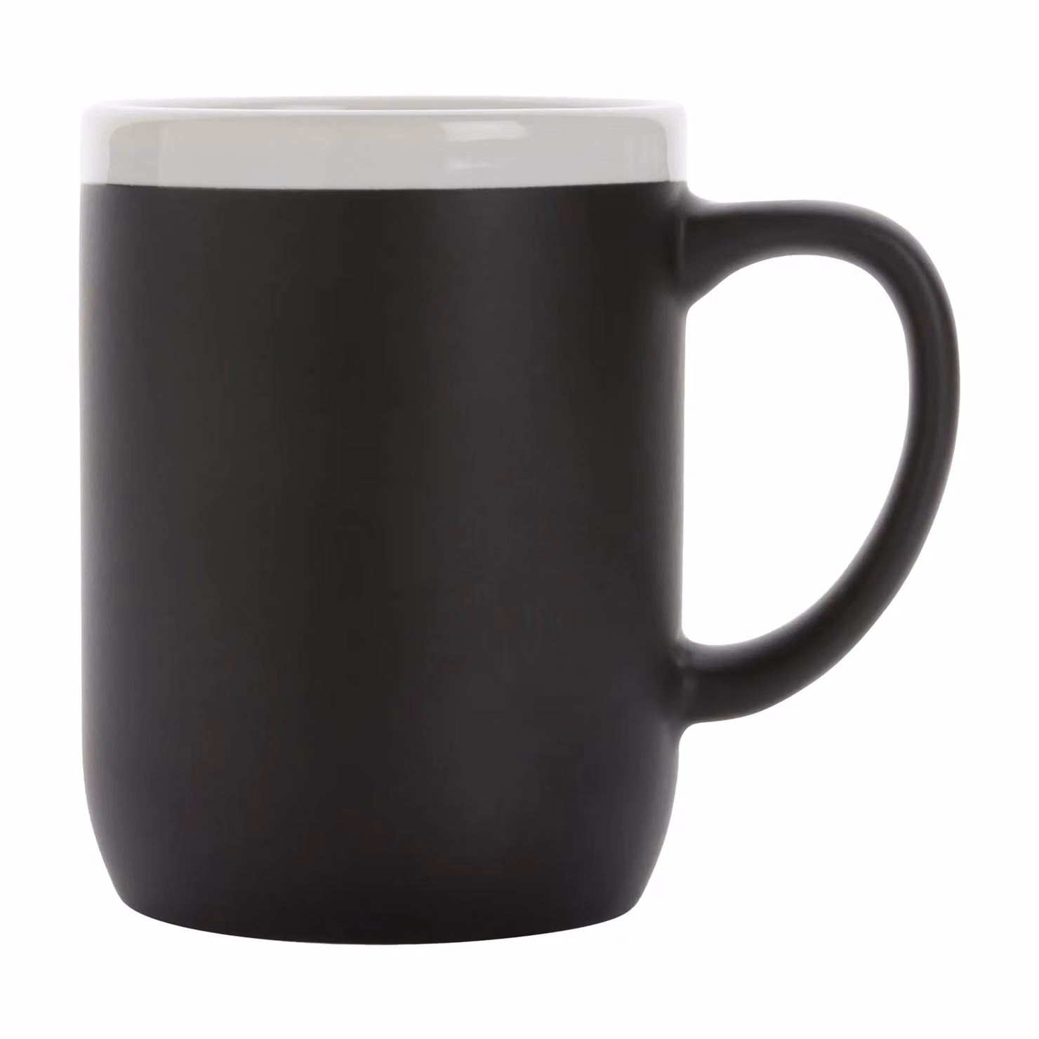 XD Design Contrast Rim Ceramic Mug, Black, 300 ml – 3