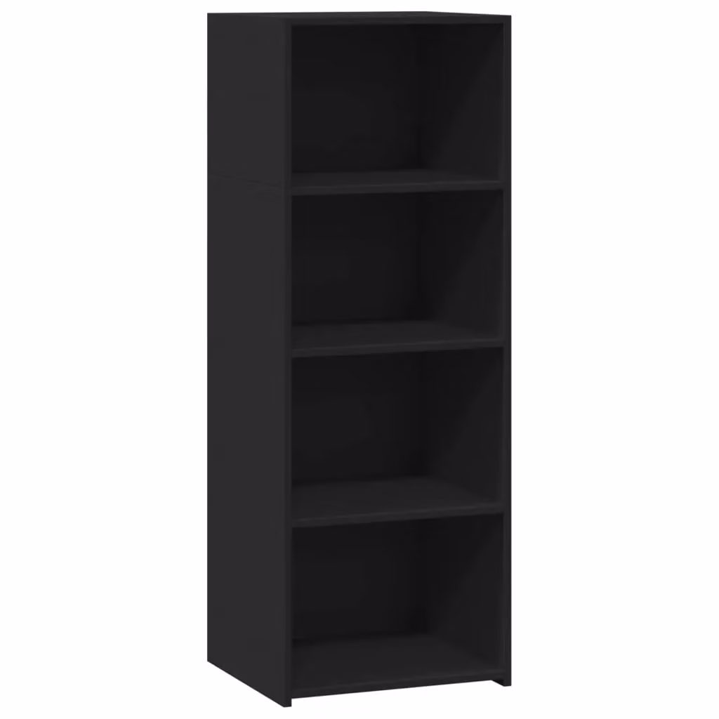 Berkfield Home Modern Black Matt Highboard W/D/H: 45 x 41 x 124 cm – 2