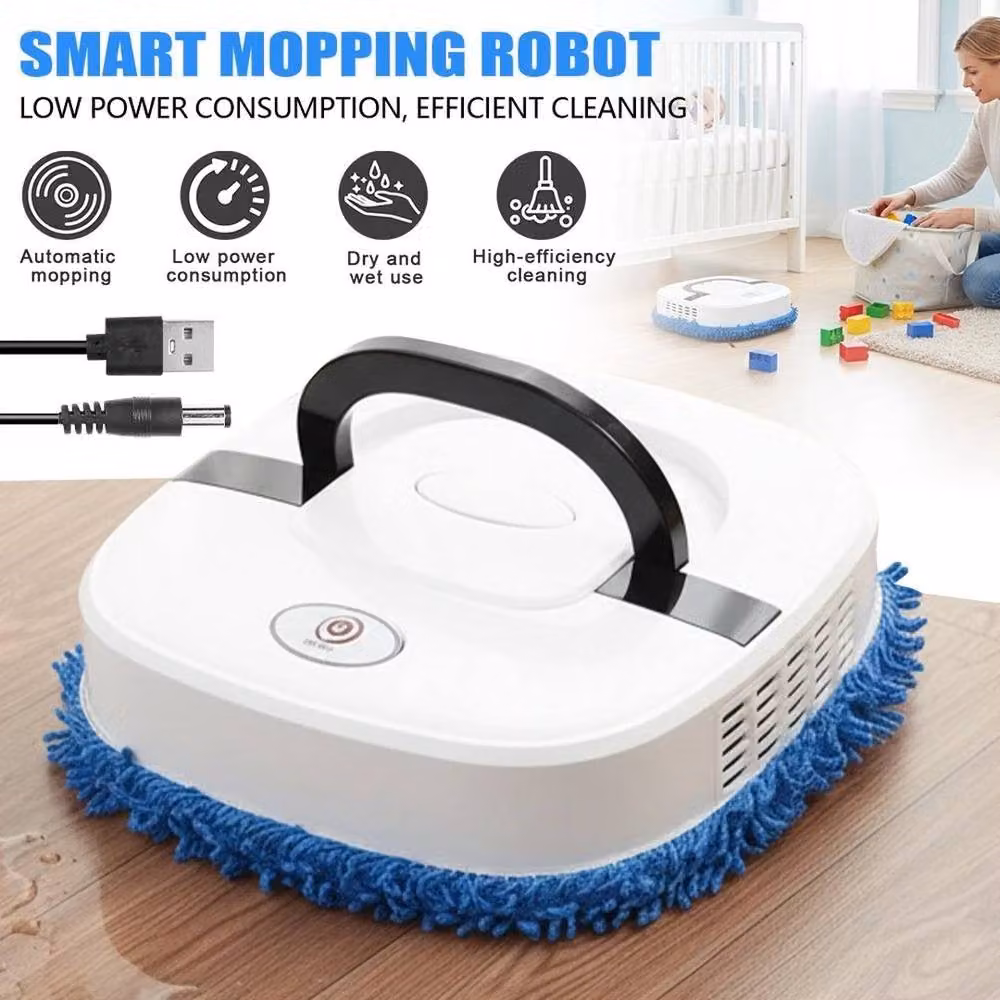 FLAVORA White Intelligent Automatic Mopping Robot for Pet Hair – 2