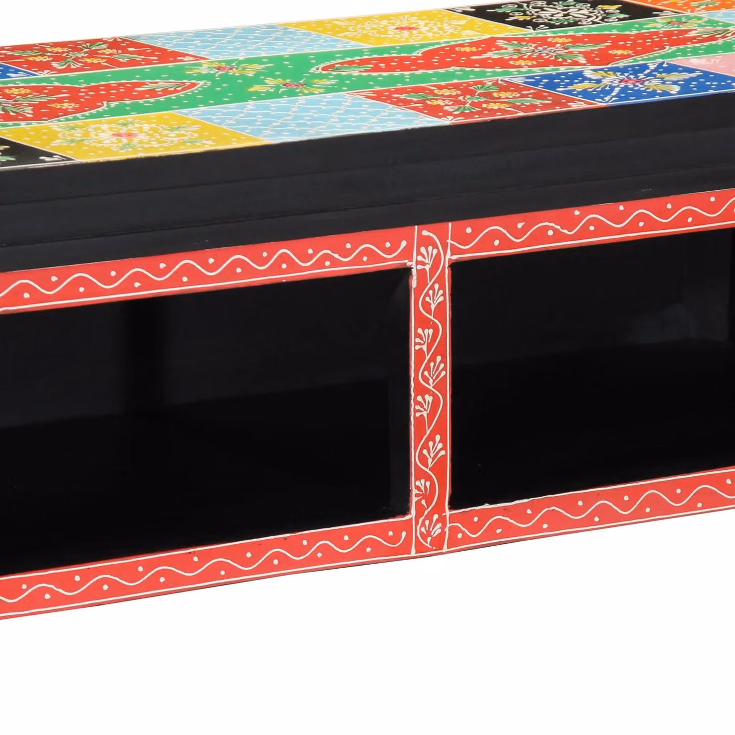 Berkfield Home Multicolour Wall Mounted TV Cabinet in Engineered Wood W/D/H: 80 x 30 x 22 cm – 2