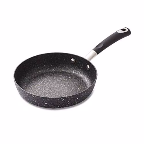 Tower Non-Stick Aluminium Frying Pan, 20cm, Black