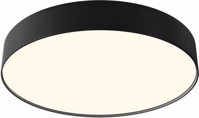 Netlighting Zon Flush Ceiling Light Black, 3000K Warm White, 2540lm – 1