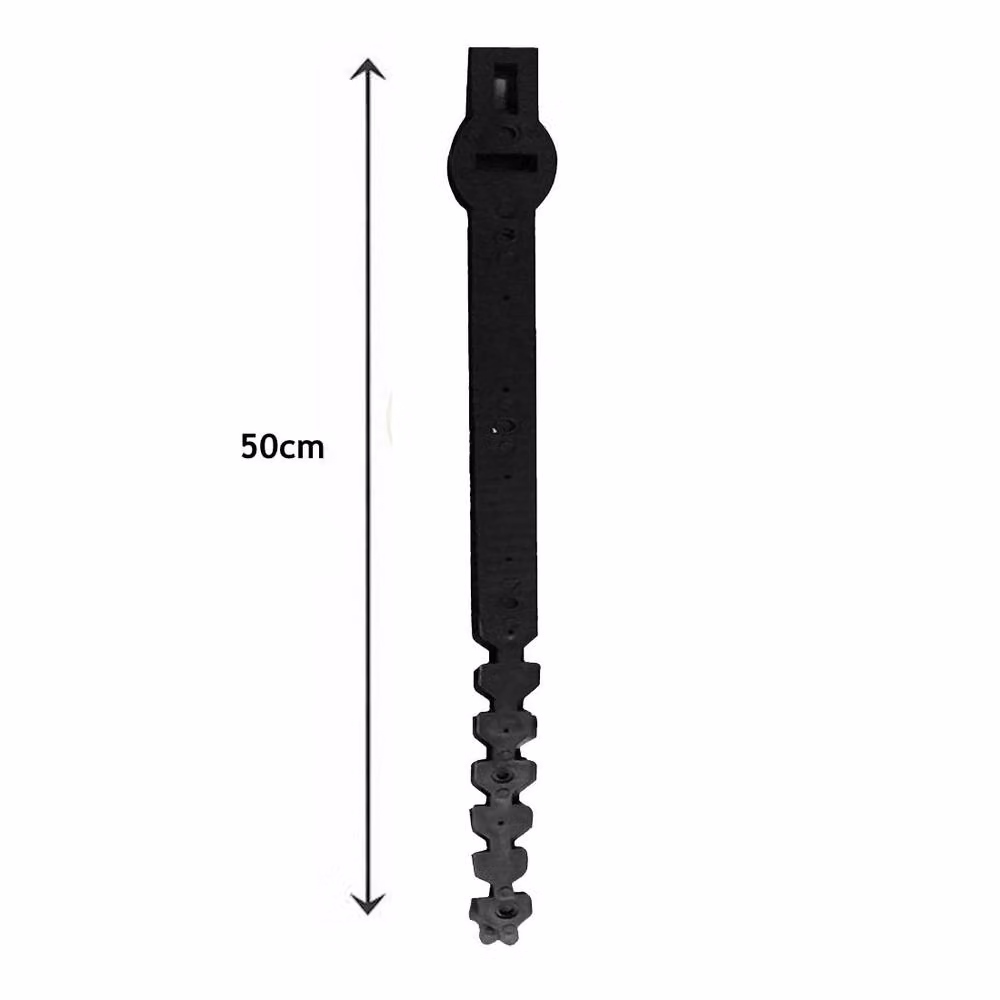 Smart Garden Products Heavy Duty Adjustable Black Rubber Tree Support Tie, 50cm – 3