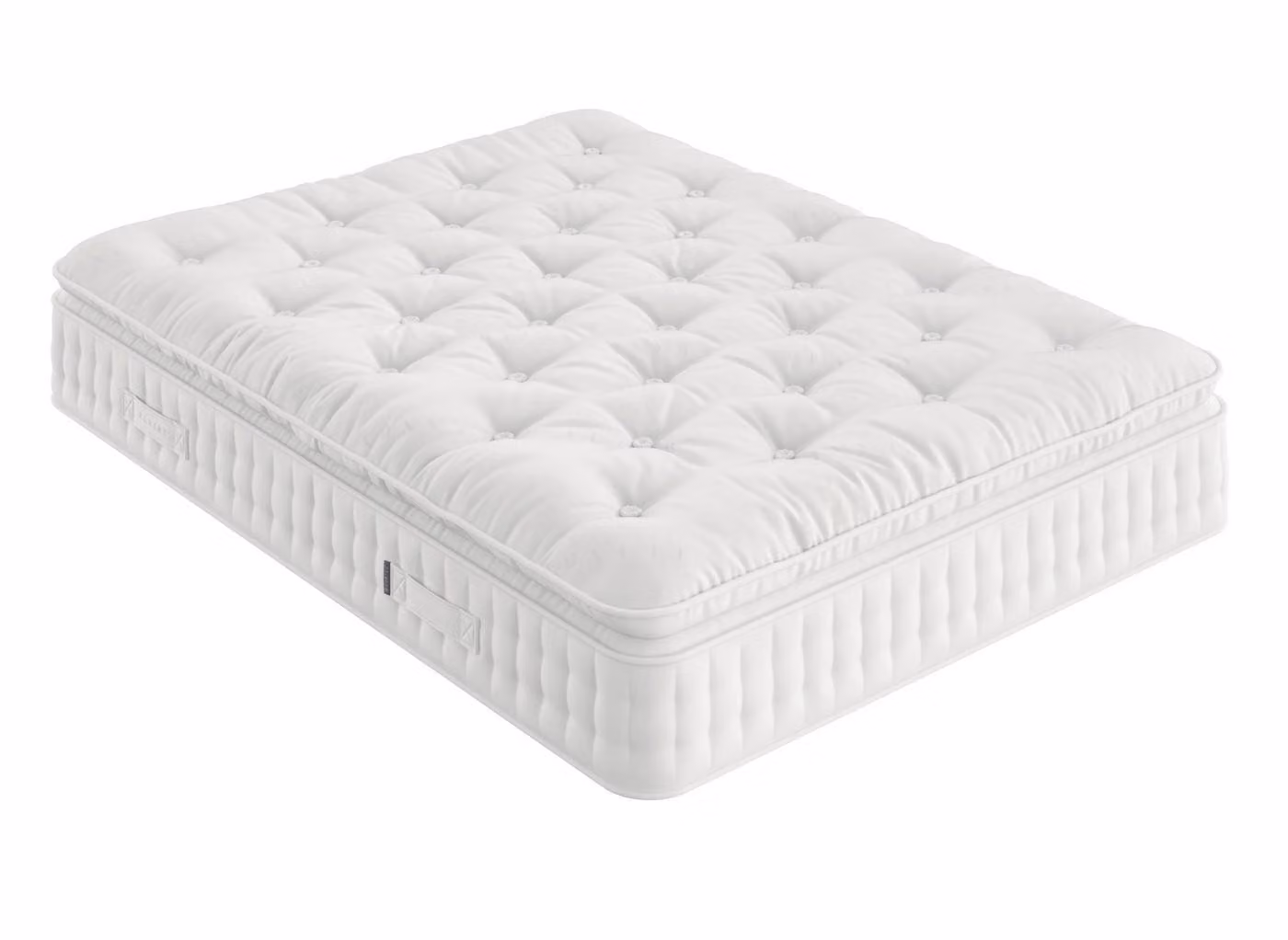 Flaxby Master's Guild 8450 Pocket Sprung Mattress in White with Wool, Hemp, Flax and Cotton