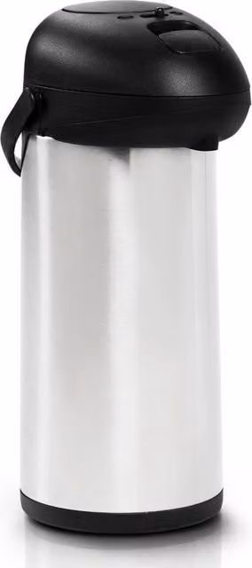 Oypla Stainless Steel Insulated Vacuum Thermal Airpot Flask, 5 l, Silver