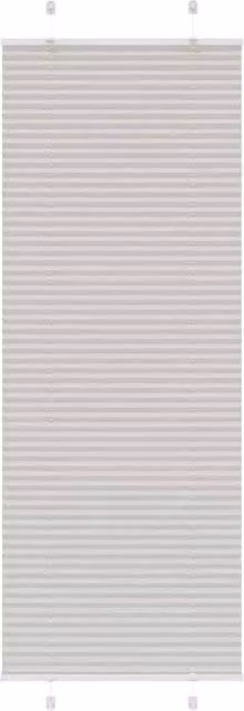 Berkfield Home Single Pleat Corded Blind in Light Grey, W: 70 cm, H: 200 cm