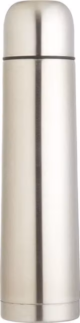 Kitchencraft Silver Stainless Steel Vacuum Insulated Flask, 1 l