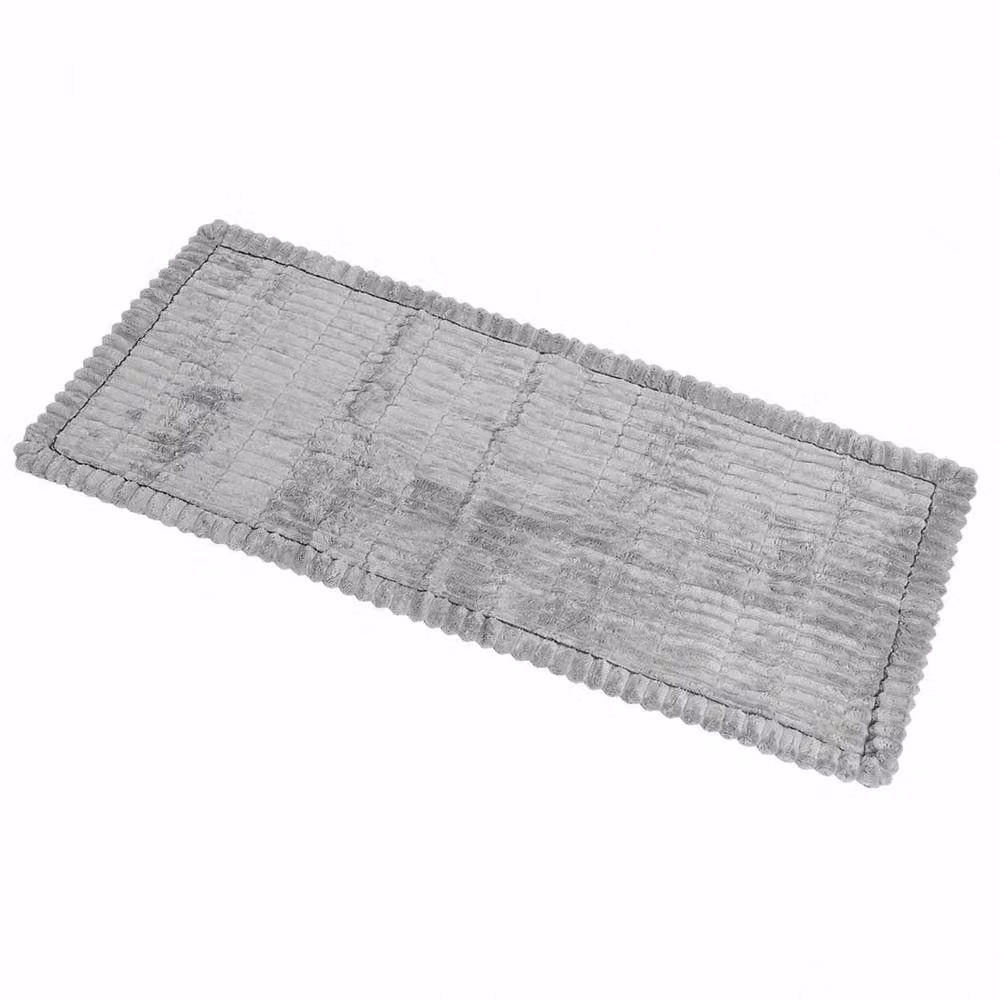 Marlow Corduroy Sofa Cover in Light Grey, W: 70 cm, D: 150 cm, Non-Slip and Machine Washable – 2