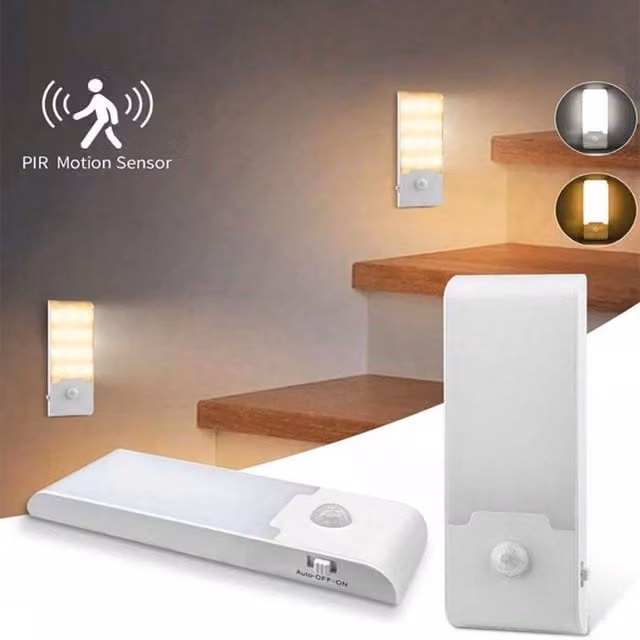 Leaper Magnetic Smart Motion Sensor Night Light in White – 1