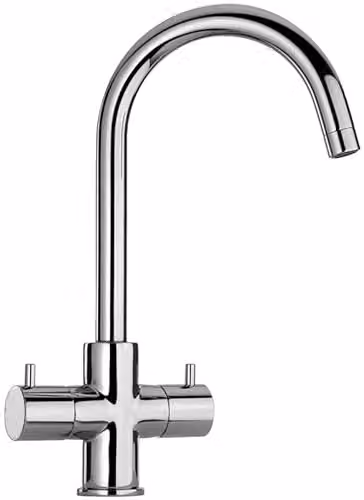 Piralla Chrome Single Lever Kitchen Mixer Tap with Swivel Spout – 1