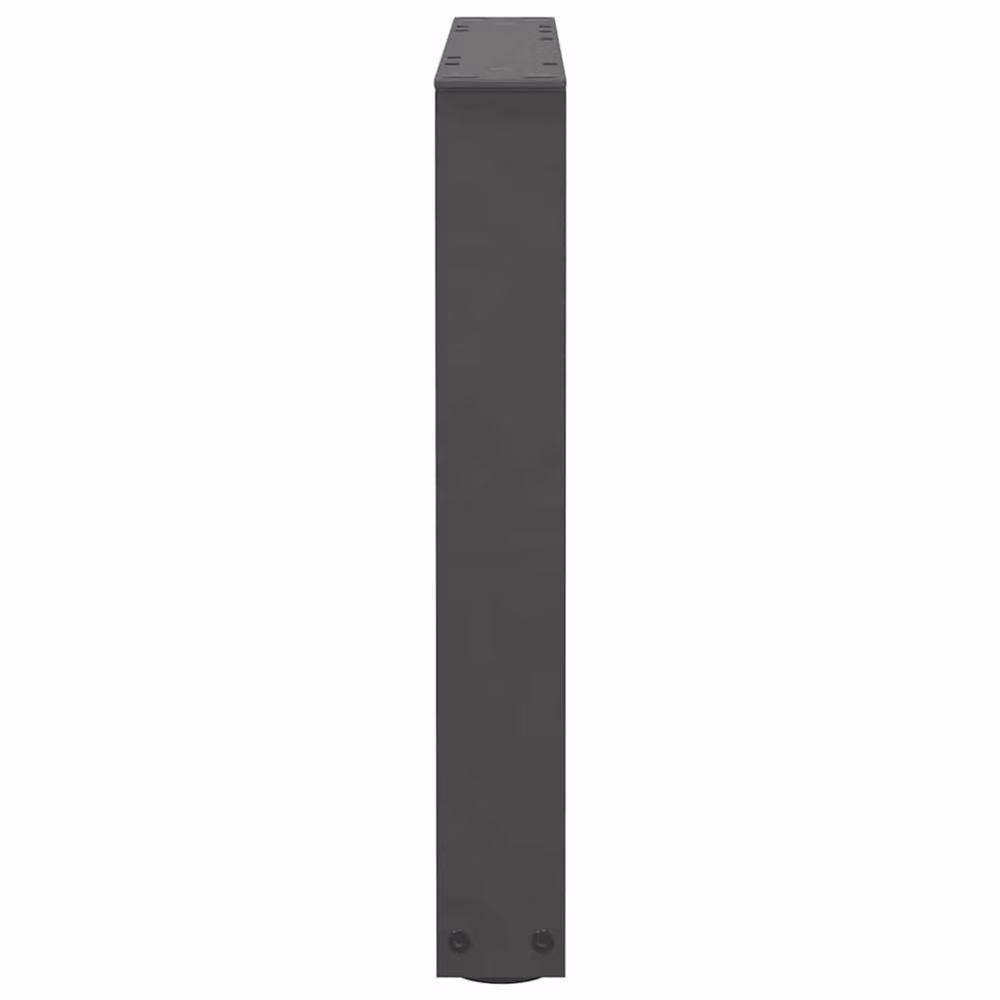Berkfield Home Modern V-Shape Dining Table Legs, 2 Pieces, Anthracite, Height: 42-43.3 cm, Width: 60 cm – 4