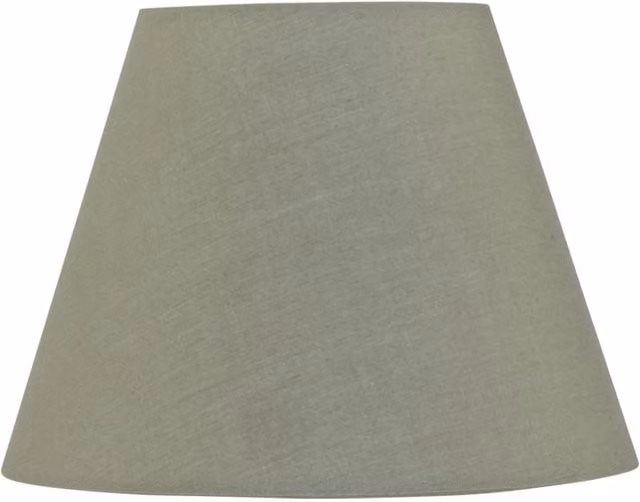 First Choice Lighting Green Fabric Cone Lamp Shade, Diameter: 20 cm