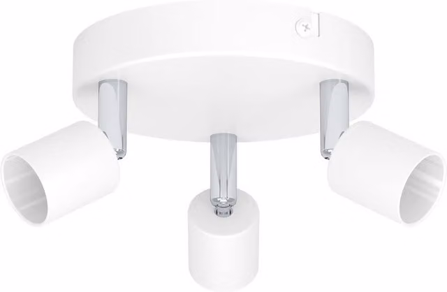 Eglo Basic Stecci-E White 3-Light Ceiling Spotlight