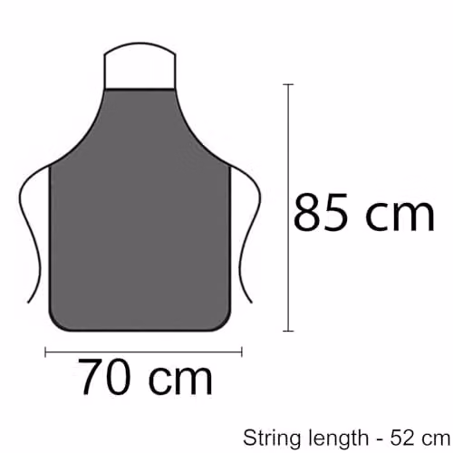 Shatchi Elf Apron in Red and Multicolour, W/H: 70 x 85 cm – 6