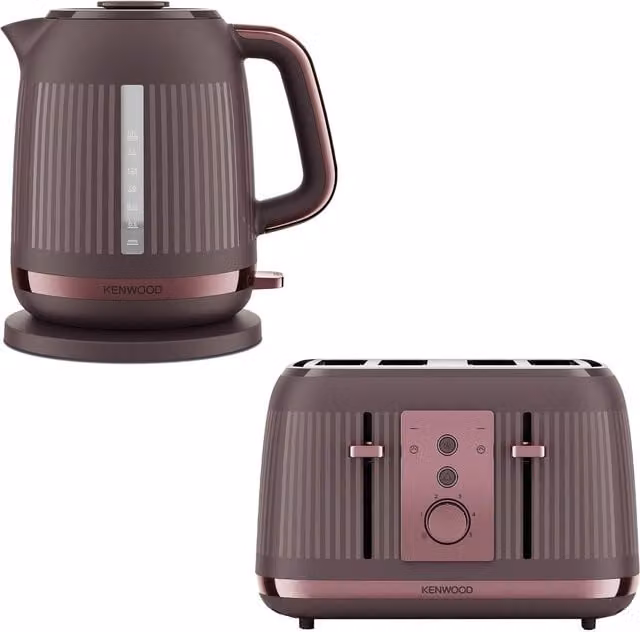Kenwood Kettle 1.7 l and 4 Slice Toaster Set in Purple
