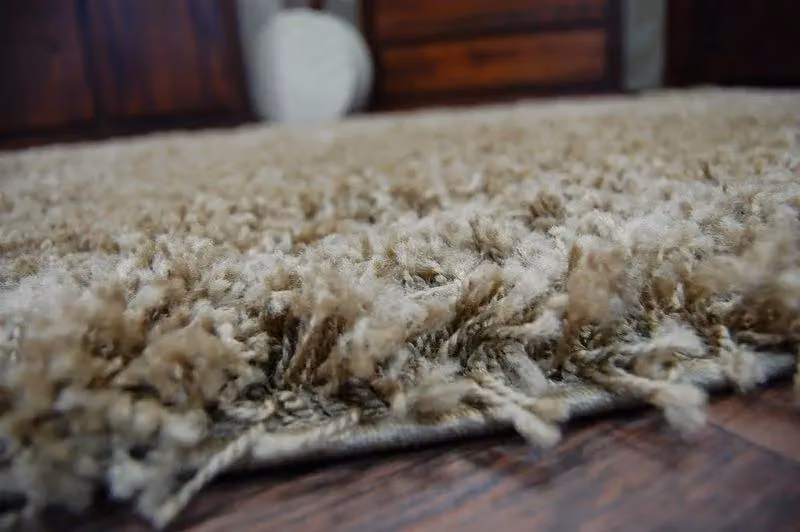 RugsX Shaggy Galaxy Rectangular Rug in Brown, W: 140 cm, D: 190 cm – 2