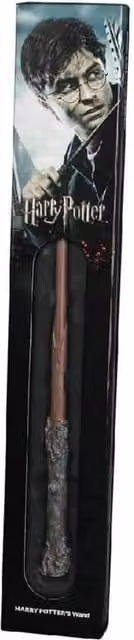 The Noble Collection Harry Potter Wand with Window Box in Brown