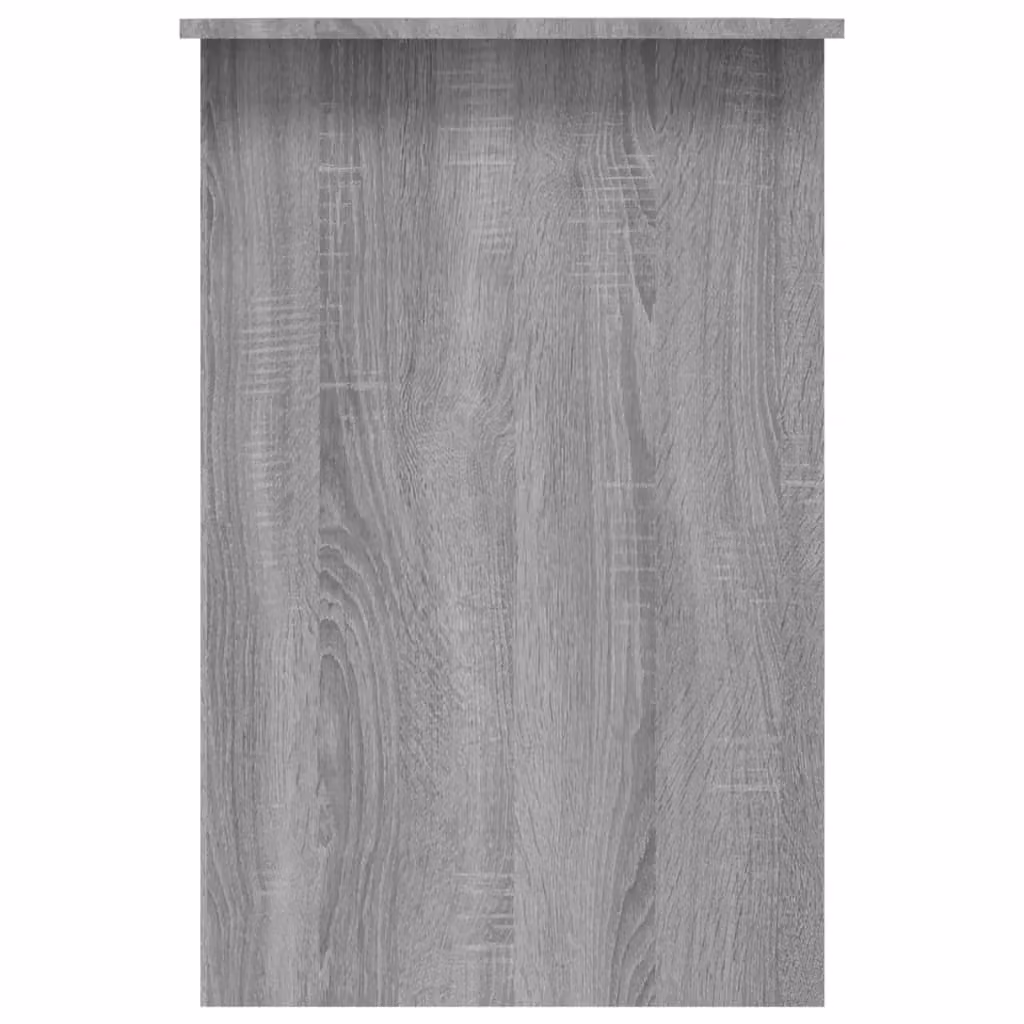 Berkfield Home Computer Desk in Grey Sonoma, W/D/H: 100 x 50 x 76 cm – 4