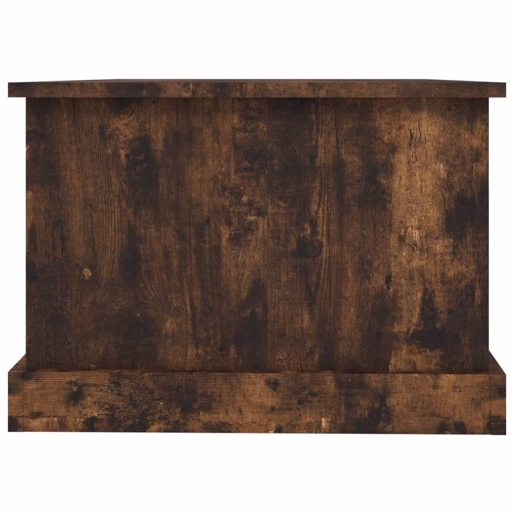 Berkfield Home Decorative Coffee Table in Smoked Oak Brown, W/D/H: 90 x 50 x 35 cm – 3