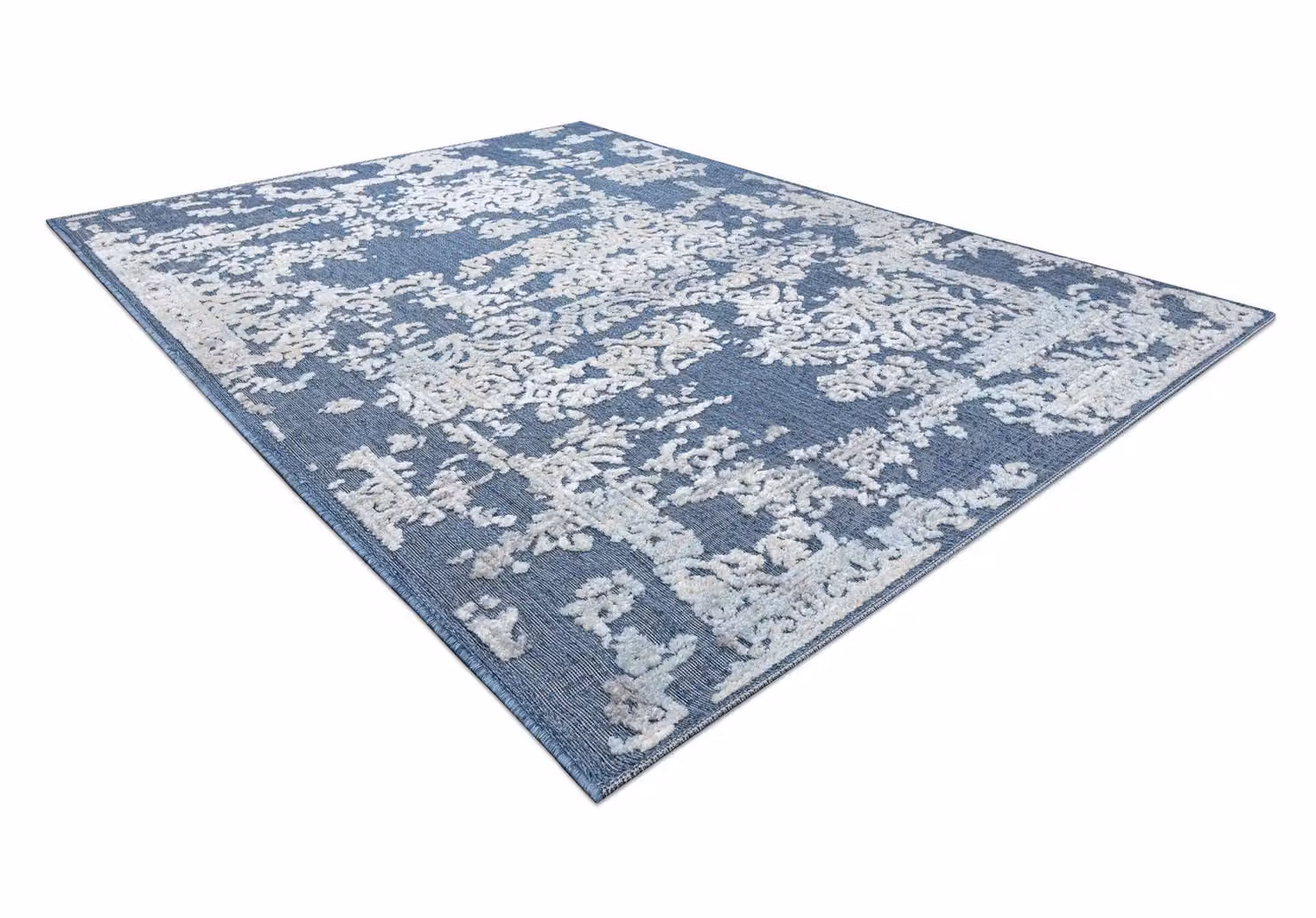RugsX Sole Blue Oriental Flat Weave Rug, W: 80 cm, L: 250 cm – 2