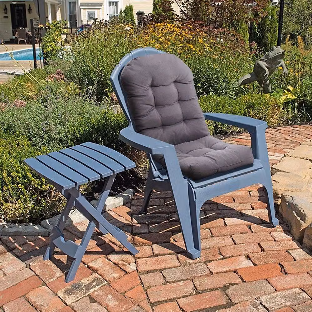 FORGEVIO High Back Chair Cushion in Dark Grey, W/D/H: 48 x 110 x 8 cm – 2