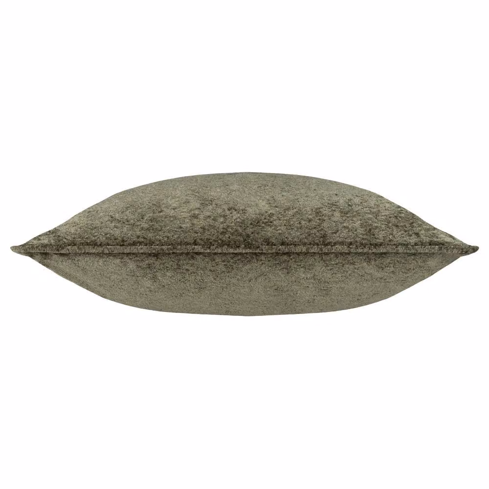 Paoletti Lustre Green Crushed Velvet Square Cushion, W/D/H: 50 x 50 x 50 cm – 2