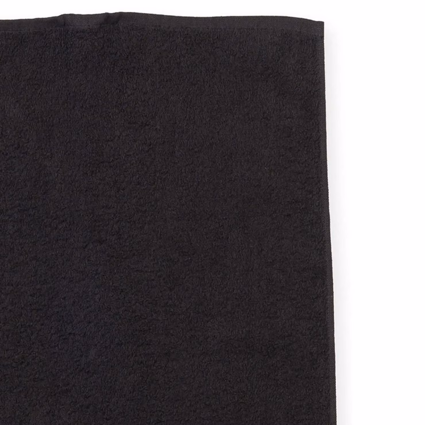 Towel City Black Cotton Gym Towel with Hanging Loop – 2