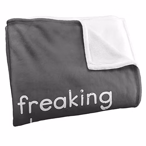 Bcreative David Olenick Purrsonal Space Silky Touch Super Soft Fleece Throw Blanket in White, W/D/H: 152 x 127 cm – 2