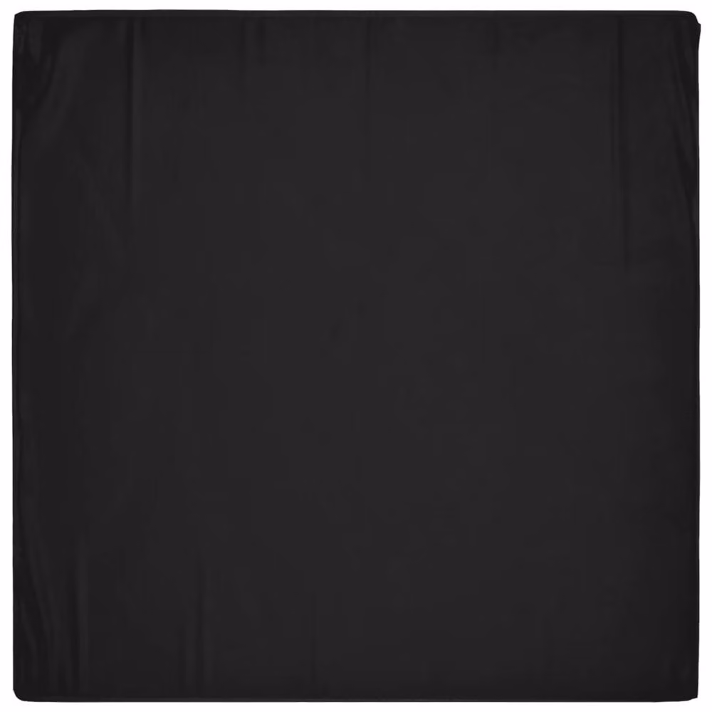 Berkfield Home Square Garden Furniture Cover in Black with 8 Eyelets, W/D/H: 132 x 132 x 80 cm – 3