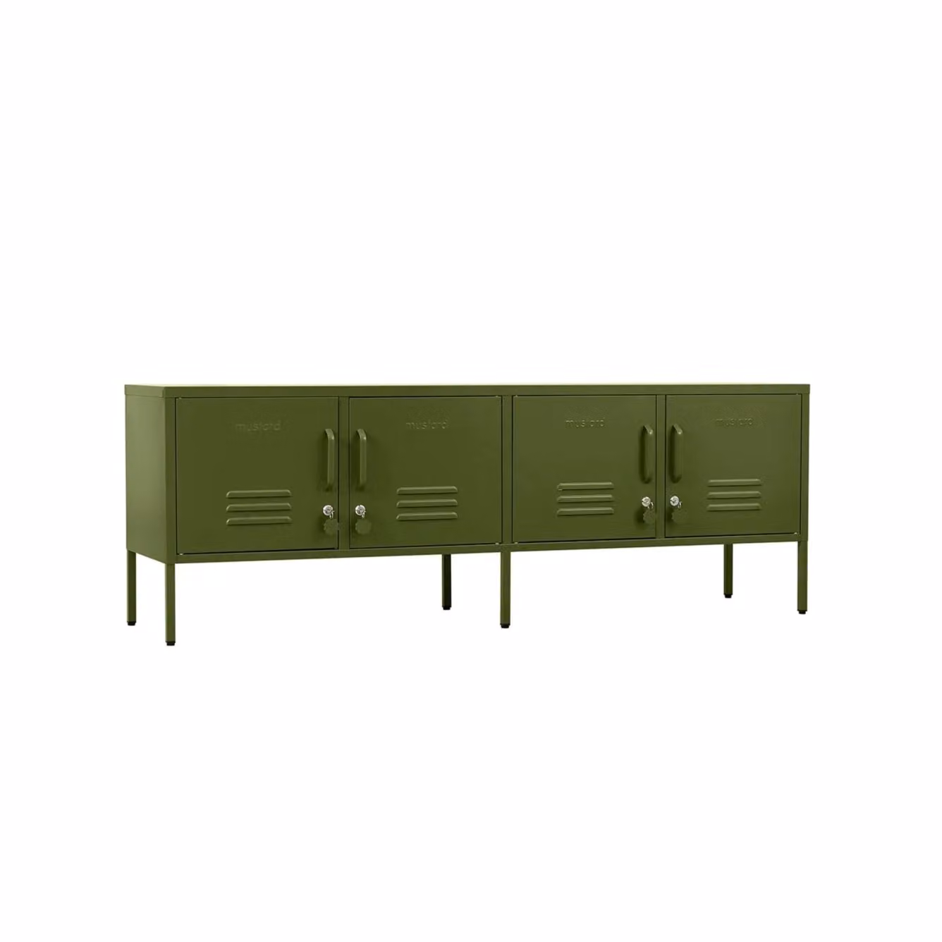 Mustard Made Freestanding Cabinet in Green, W/D/H: 40 x 40 x 162 cm – 4