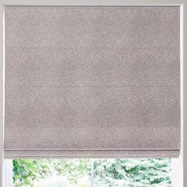 Simply Collection Tula Made to Measure Blackout Roman Blind in Grey