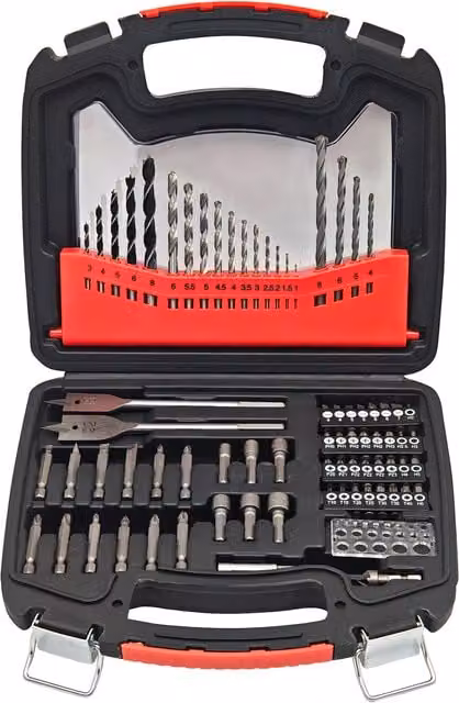 Hilka 75 Piece Drill Bit and Accessory Set
