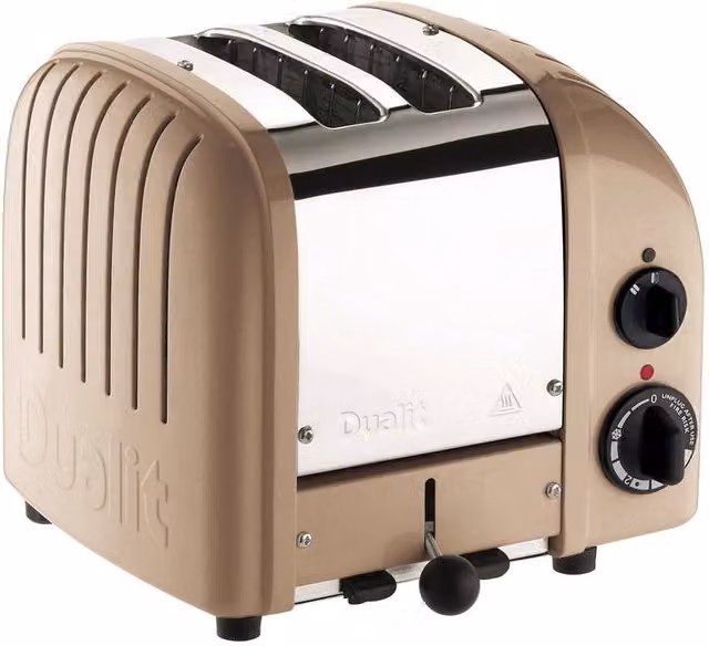 Dualit Classic 2 Slot Metal Toaster in Sand