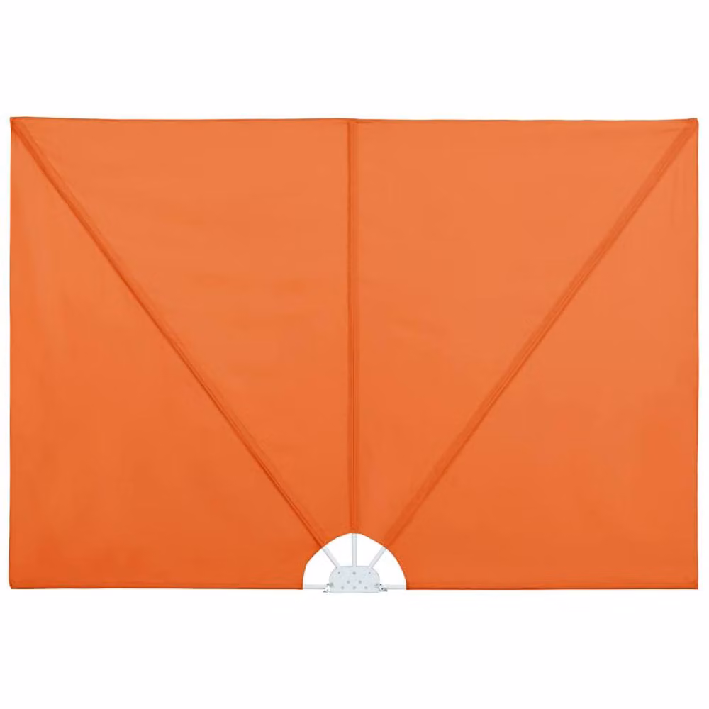 Berkfield Home Collapsible Terrace Side Awning in Terracotta, W: 400 cm, H: 200 cm – 2
