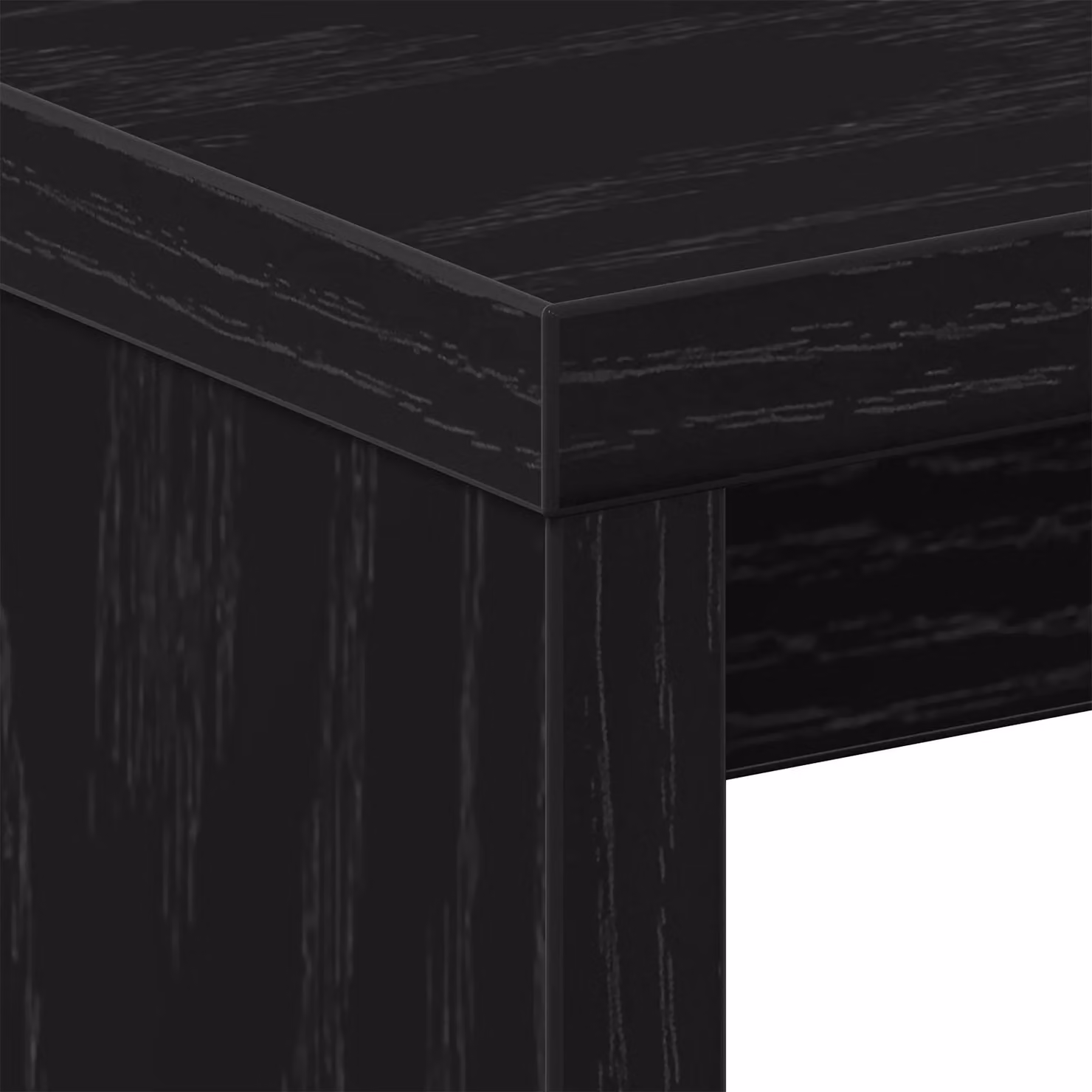 Berkfield Home Black Oak Nightstand, W/D/H: 40 x 30 x 40 cm – 4