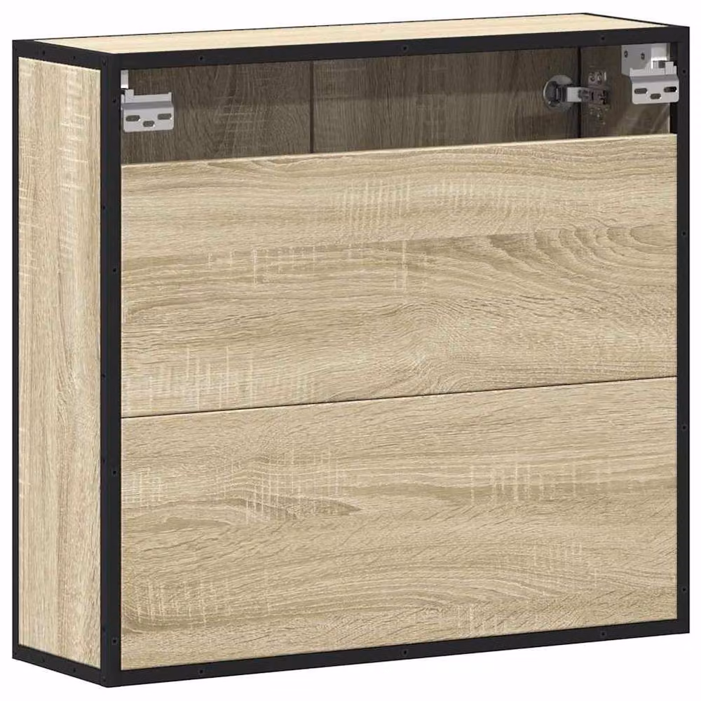 Berkfield Home Sonoma Oak Bathroom Mirror Cabinet, W/D/H: 65 x 20 x 60 cm – 5