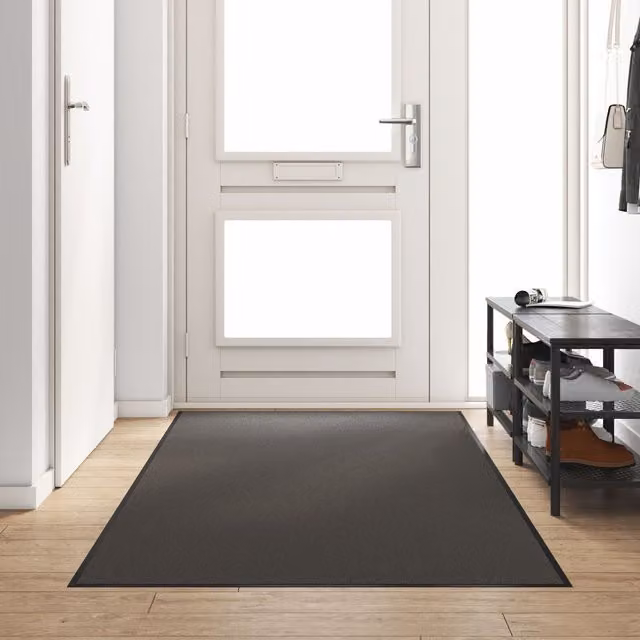 Berkfield Home Washable Anthracite Doormat, W/D/H: 250 x 120 cm – 1