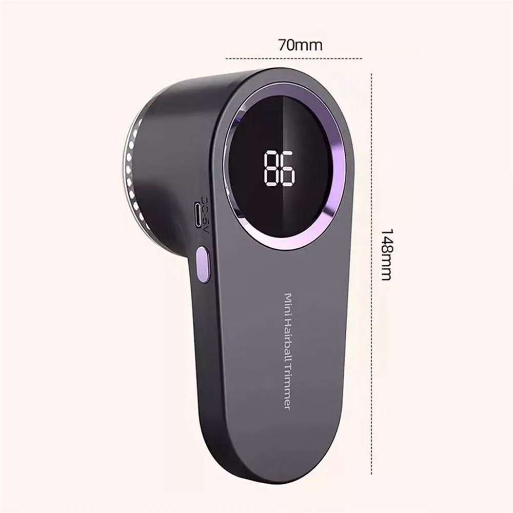 VOGREX USB Rechargeable Electric Fabric Shaver and Lint Remover in Black – 2