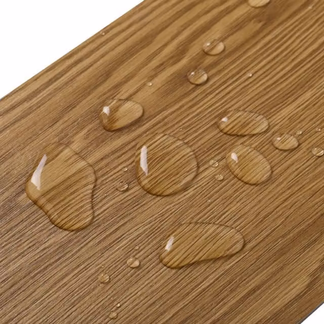 Kidkid Self-Adhesive Rustic Wood-Look PVC Flooring Planks in Brown