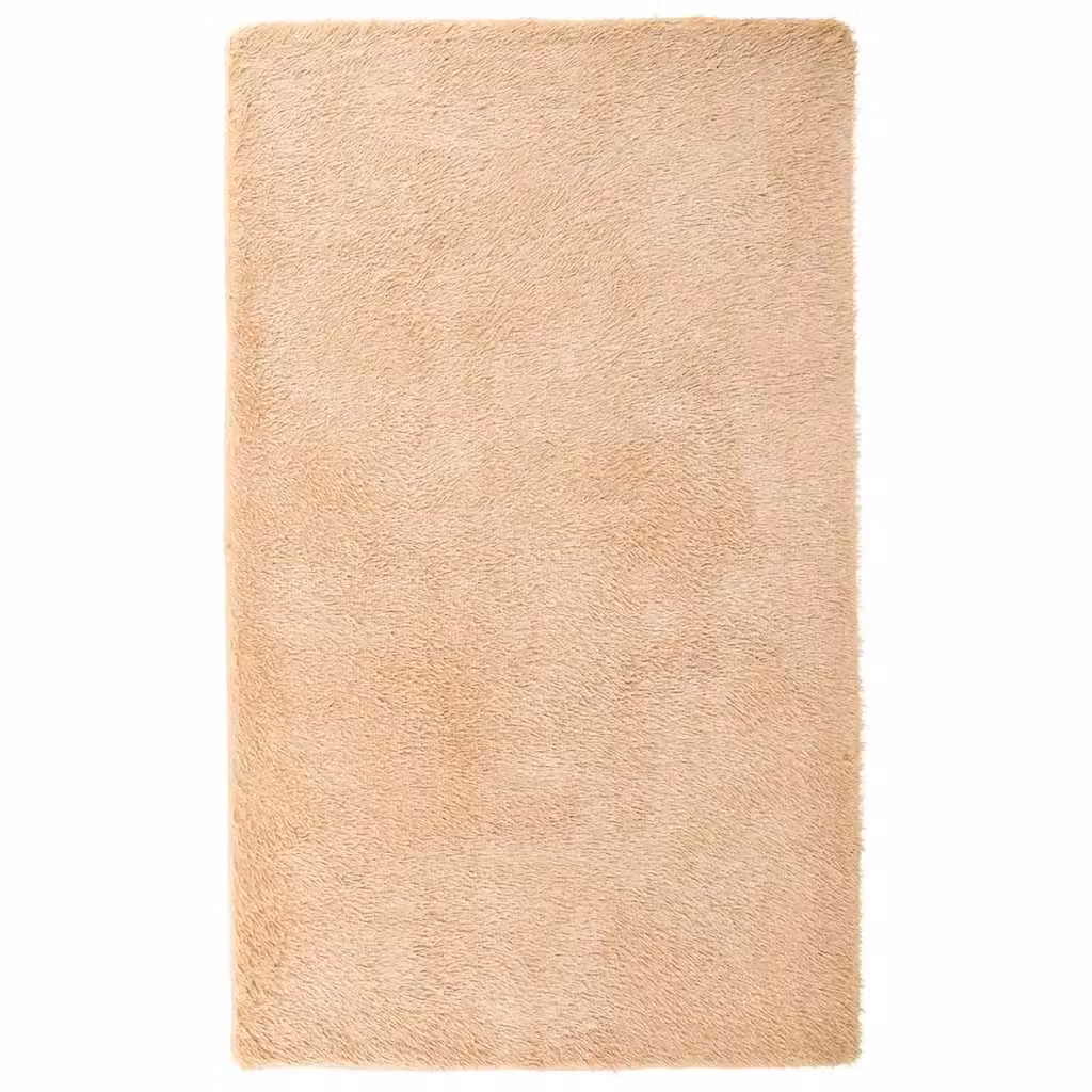 Berkfield Home NAVARRA Shaggy High Pile Rug, Beige, W: 60 cm x L: 100 cm – 1