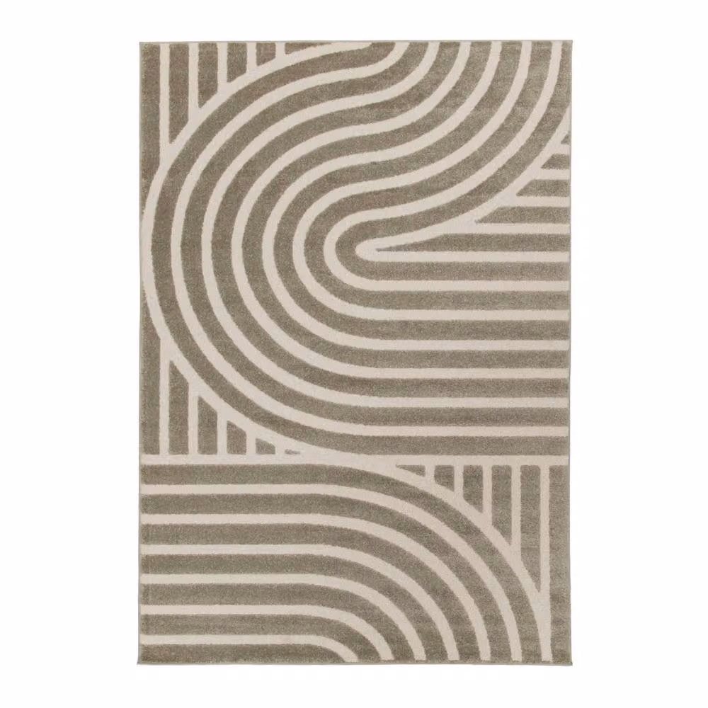 sweeek Geometric Pattern Indoor Rug in Beige, W/D/H: 170 x 120 cm – 2